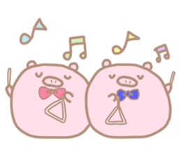 Buta Manju of autumn and Halloween sticker #8373734