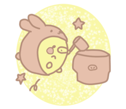 Buta Manju of autumn and Halloween sticker #8373737