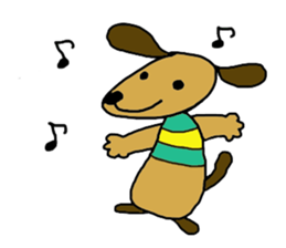 Dachshund Fifi sticker #8373780