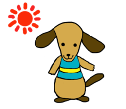 Dachshund Fifi sticker #8373809