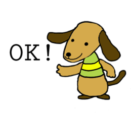 Dachshund Fifi sticker #8373814