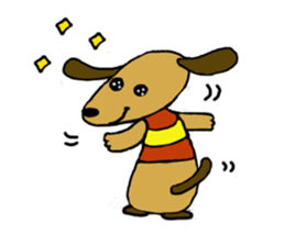 Dachshund Fifi sticker #8373815