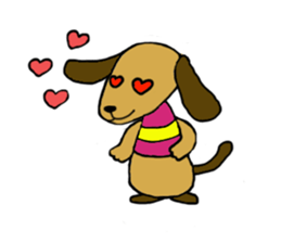 Dachshund Fifi sticker #8373817