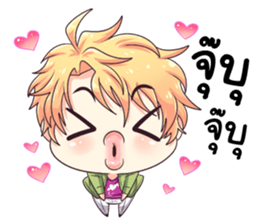 KhunChai & Sally Sibeiran Husky sticker #8374264