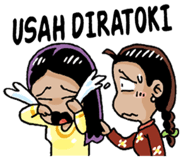 Uni Ros Gadih Minang sticker #8374421