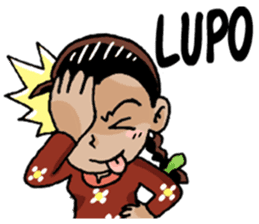 Uni Ros Gadih Minang sticker #8374422