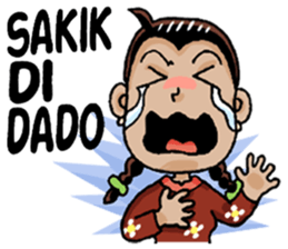 Uni Ros Gadih Minang sticker #8374423