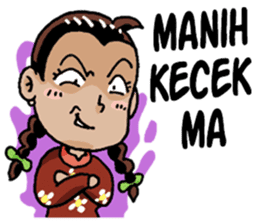 Uni Ros Gadih Minang sticker #8374425