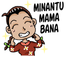 Uni Ros Gadih Minang sticker #8374426
