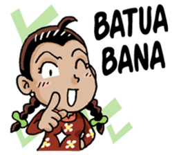 Uni Ros Gadih Minang sticker #8374429