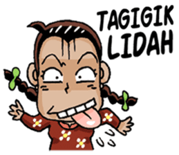 Uni Ros Gadih Minang sticker #8374433