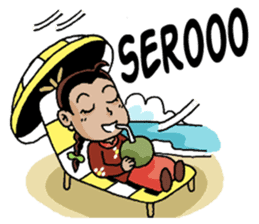 Uni Ros Gadih Minang sticker #8374439