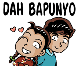 Uni Ros Gadih Minang sticker #8374443