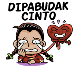 Uni Ros Gadih Minang sticker #8374452