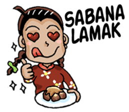 Uni Ros Gadih Minang sticker #8374453