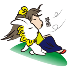 Flowers rabbit beans (Part 3) sticker #8374514