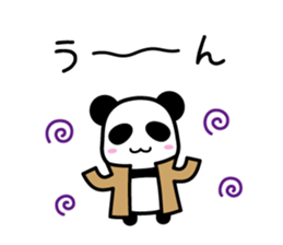 Panda detective sticker #8374637