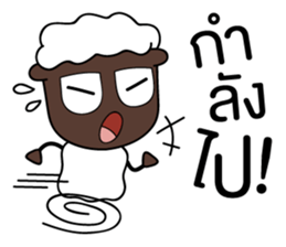 SHEEPY black face sheep sticker #8374788