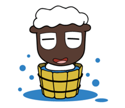 SHEEPY black face sheep sticker #8374797