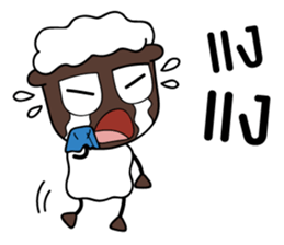 SHEEPY black face sheep sticker #8374803