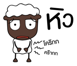 SHEEPY black face sheep sticker #8374806