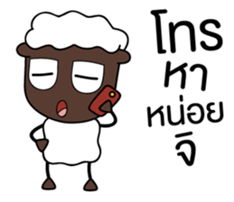 SHEEPY black face sheep sticker #8374809