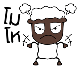 SHEEPY black face sheep sticker #8374813