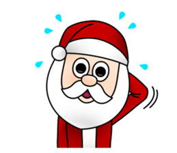 Santa Claus Merry Christmas sticker #8375124