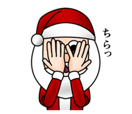 Santa Claus Merry Christmas sticker #8375134