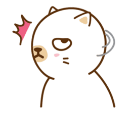 MUMU :frowning faced cat but very lovely sticker #8375142