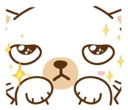 MUMU :frowning faced cat but very lovely sticker #8375167