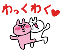 The super love world of rabbit sticker #8375405
