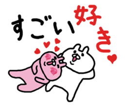 The super love world of rabbit sticker #8375414