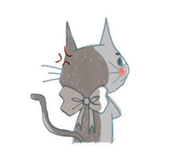 Erwin Schrodinger's Cat sticker #8375431