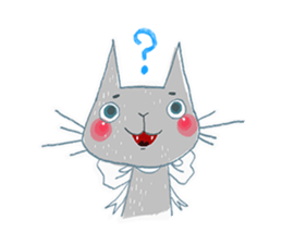 Erwin Schrodinger's Cat sticker #8375432