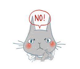 Erwin Schrodinger's Cat sticker #8375433