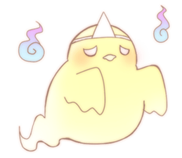 Cotton chick sticker #8375599