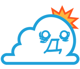 Cloud has a name sticker #8375634