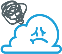 Cloud has a name sticker #8375636