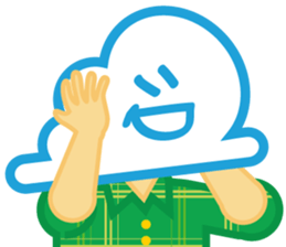 Cloud has a name sticker #8375655