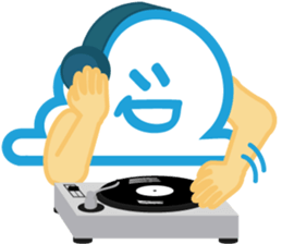 Cloud has a name sticker #8375657