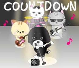 Kuro's daily life 11 sticker #8375704