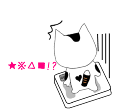 Kuro's daily life 11 sticker #8375734