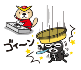 Rakko-san Heroes version sticker #8375743