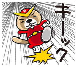 Rakko-san Heroes version sticker #8375745