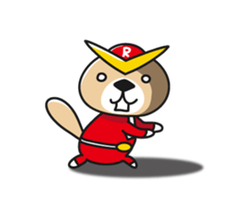 Rakko-san Heroes version sticker #8375762