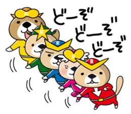 Rakko-san Heroes version sticker #8375767