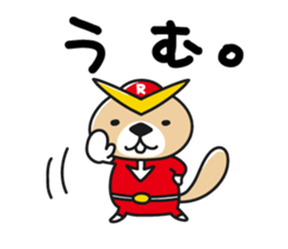 Rakko-san Heroes version sticker #8375772