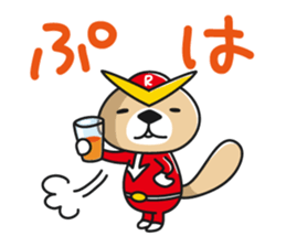 Rakko-san Heroes version sticker #8375775