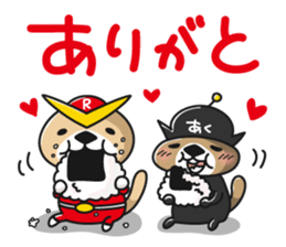 Rakko-san Heroes version sticker #8375777